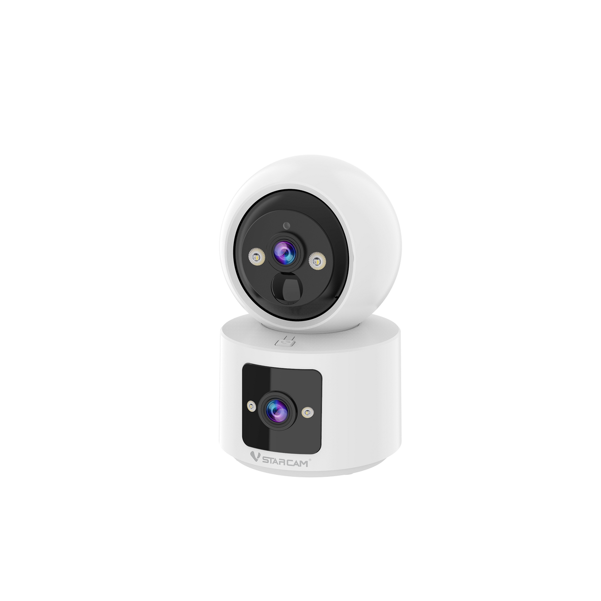 CB90DR | 3MP Battery Full View Dual-Lens Camera with One-Touch Call Button