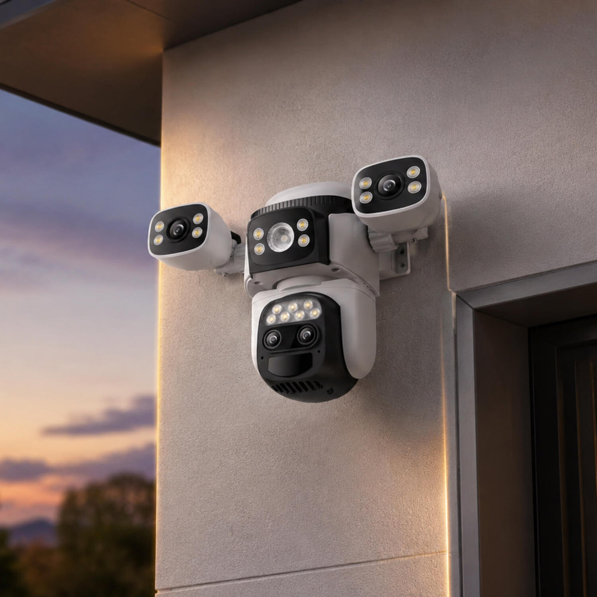 CB621ZS | 2MP Multi-Screen PTZ Camera - Wire-Free Solar Power, 10X Zoom & 360° View