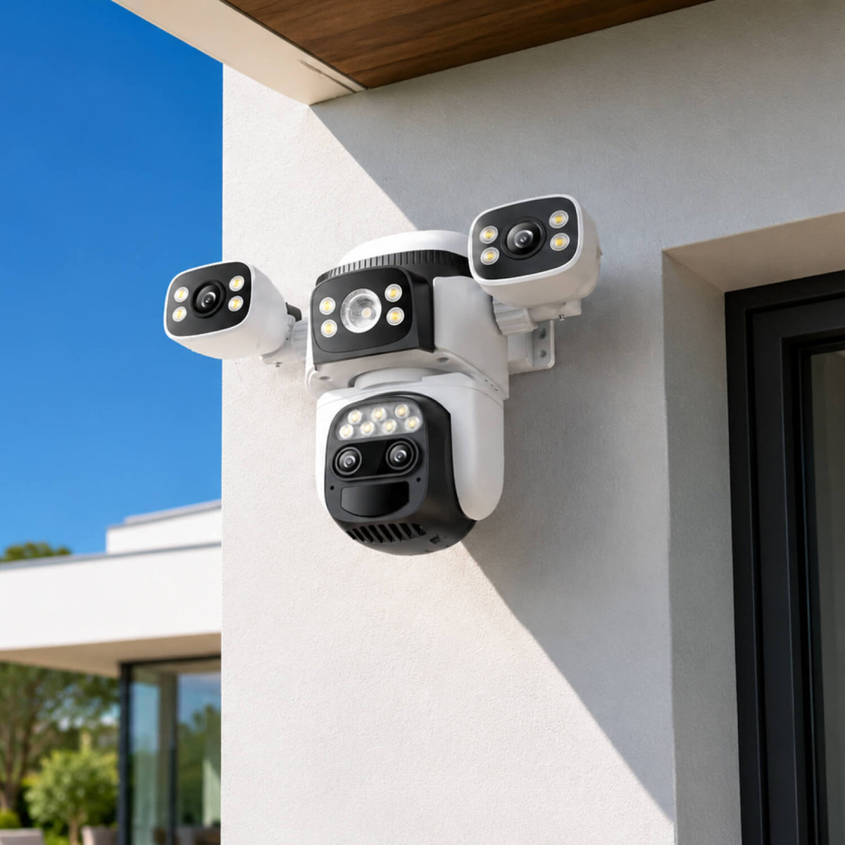 CB621ZS | 2MP Multi-Screen PTZ Camera - Wire-Free Solar Power, 10X Zoom & 360° View