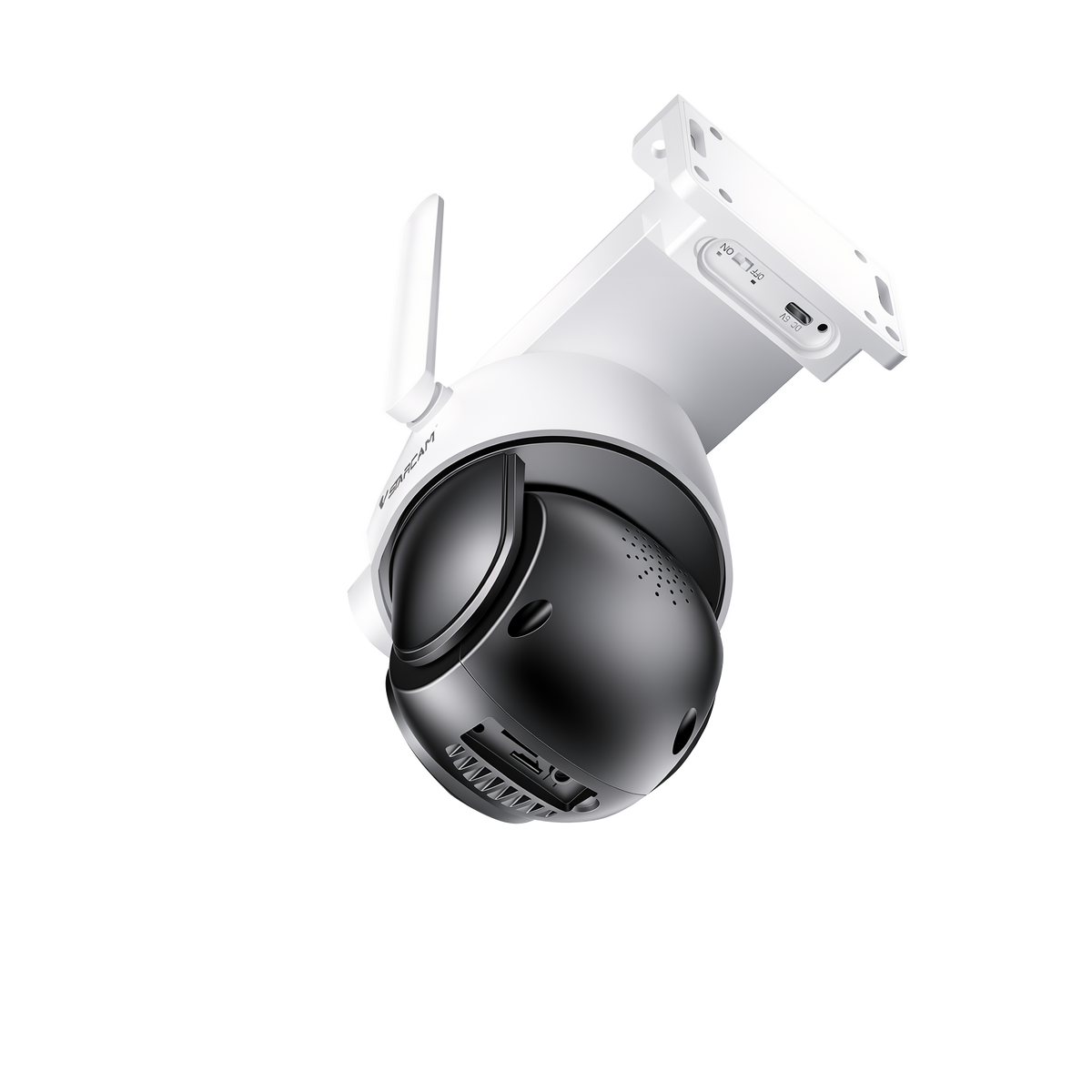 CB622DR-TZ | 2MP Battery Solar Camera - 360° View, Auto Zoom Linkage & Easy Installation