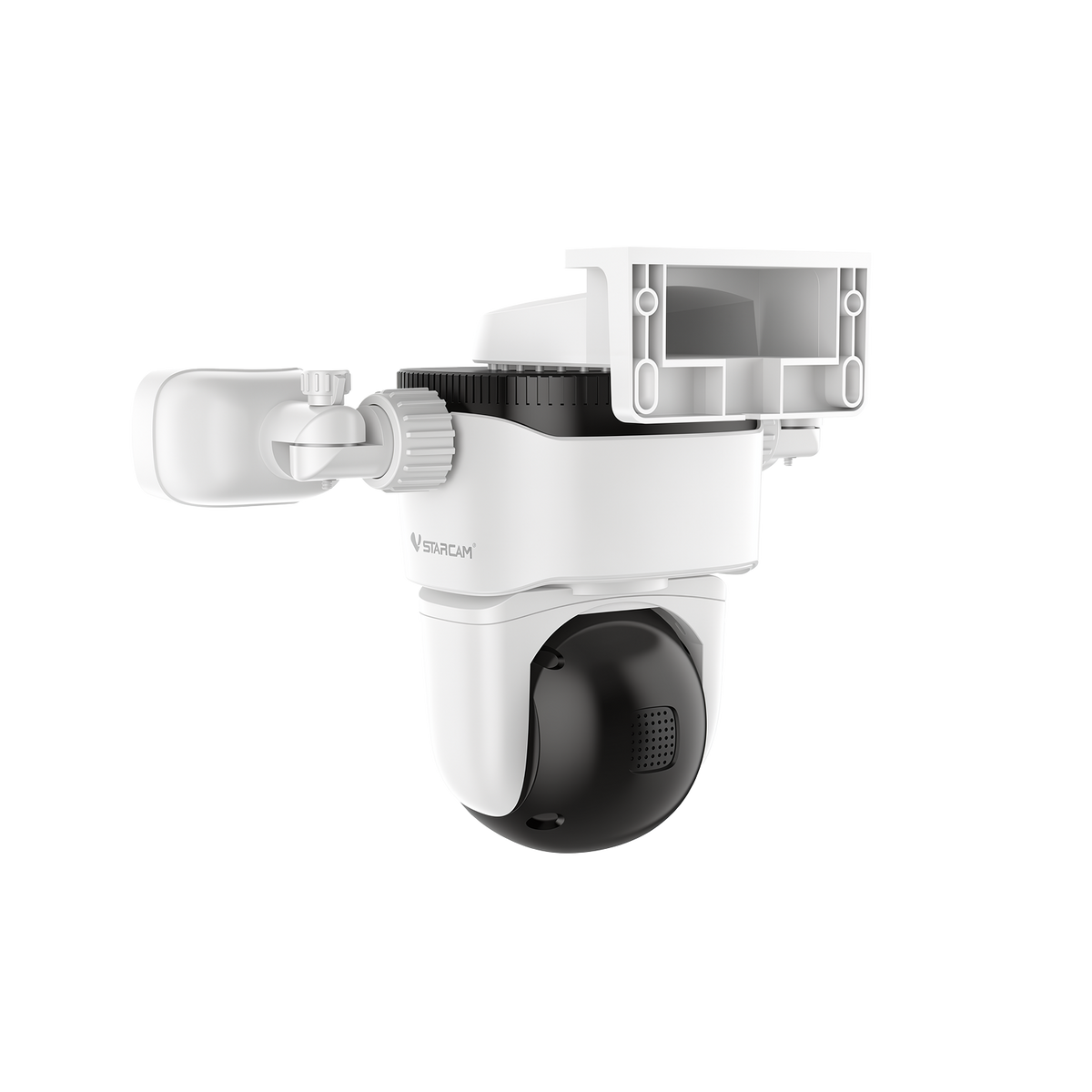 CS621FR | 4MP Four-Lens Security Camera - 360° Panoramic Coverage