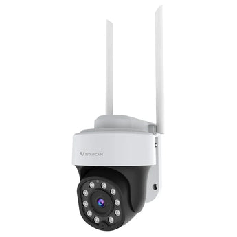 CS665Q | 4MP Dual-Band WiFi PTZ Camera - Red & Blue Light Alarm - Vstarcam