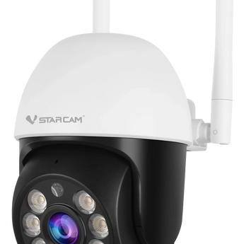 CS661 | 1080P Mini WiFi Outdoor PTZ Camera - Wired Power - Vstarcam