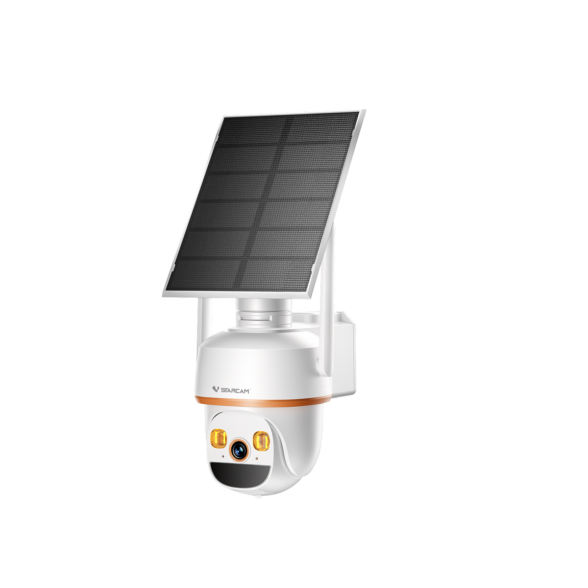 E30-4 | 4MP Multi-Lens PTZ Camera - Wire-Free Solar Power, Auto Zoom & 360° View