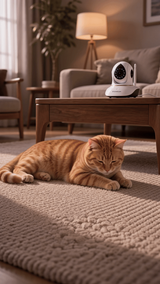 C38S-P | 1080P WiFi Pet Camera - 355° PTZ & 2-Way Audio