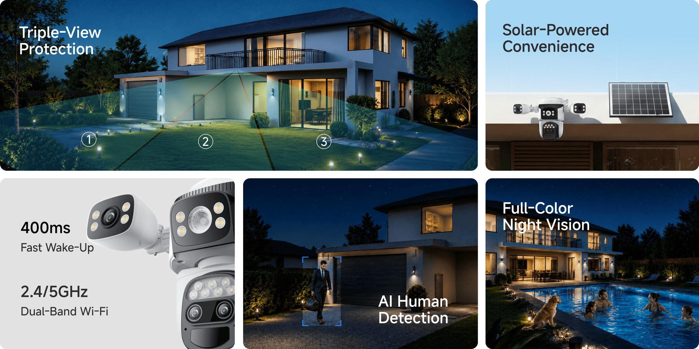 Why Choose Floodlight Cam E340?