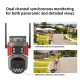 AF621DR Full Color Dual-Lens Fire Recognition Network Camera WiFi Version