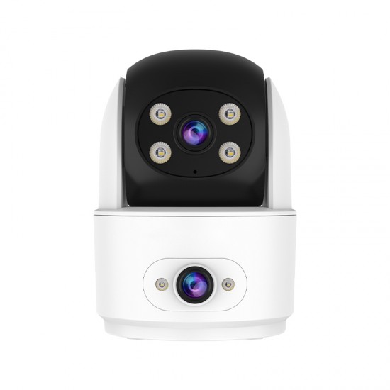 C996DR Indoor Dual Lens PT Security Smart Home Camera