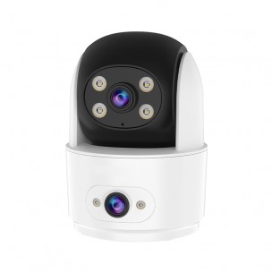 C996DR Indoor Dual Lens PT Security Smart Home Camera