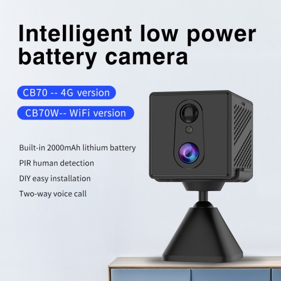 【NewYearDeal】CB70W Low Power Battery Camera WiFiGversion