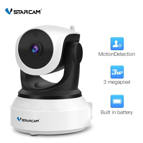 CS24B Smart Indoor IP Camera with  Backup battery