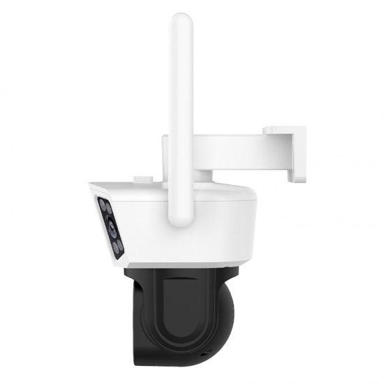 CS667DR Dual Lens Three Views Security Camera