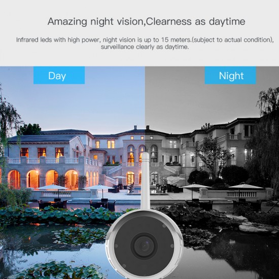 C17S 1080P FHD Security IP66 Waterproof Camera C17S 1080P FHD Security IP66 Waterproof Camera
