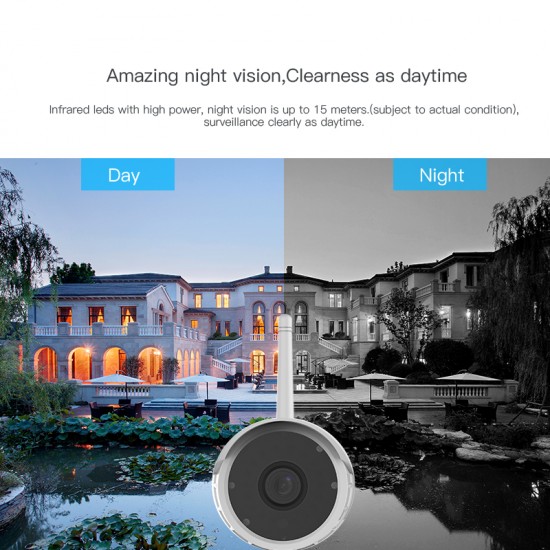 C17S 1080P FHD Security IP66 Waterproof Camera C17S 1080P FHD Security IP66 Waterproof Camera