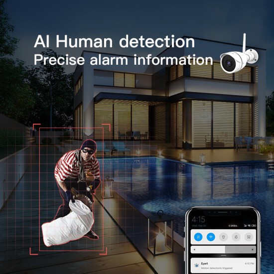 C17S 1080P FHD Security IP66 Waterproof Camera C17S 1080P FHD Security IP66 Waterproof Camera