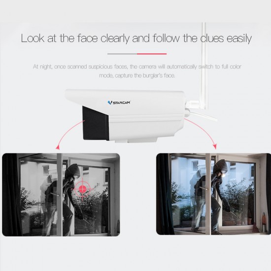 C18S 1080P Outdoor Weatherproof IP Camera C18S 1080P Outdoor Weatherproof IP Camera