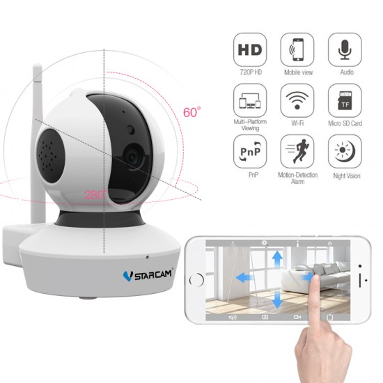 C7823WIP 720P Wifi 1.0 Megapixel IP Camera C7823WIP 720P Wifi 1.0 Megapixel IP Camera
