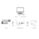 C34S-X4 PTZ 1080P FHD 4X Zoom IP Camera C34S-X4 PTZ 1080P FHD 4X Zoom IP Camera