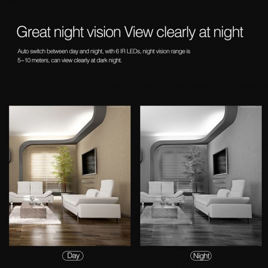 C92S 1080P Wi-Fi Mini Night Vision IP Camera C92S 1080P Wi-Fi Mini Night Vision IP Camera
