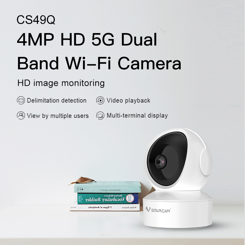 CS49Q 4MP Smart 5G WIFI  Indoor PT Home Monitor