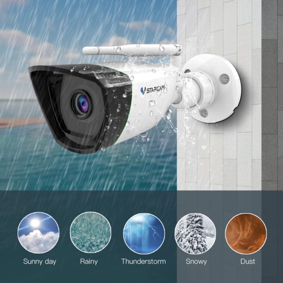 CS55 3.0MP AI  Outdoor Bullet Wifi Camera 