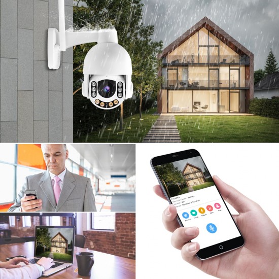 CS65  AI PTZ WIFI Outdoor Camera with wide view