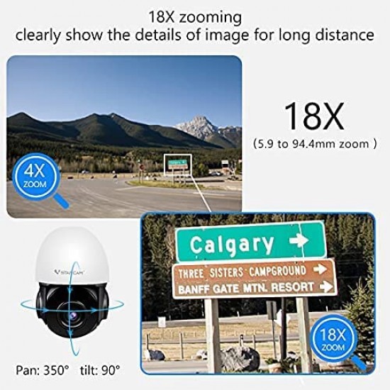 【Free 64Gb TF Card 】CS66Q-X18 18X Zoom 4MP PTZ WIFI Outdoor Camera 【Free 64Gb TF Card 】CS66Q-X18 18X Zoom 4MP PTZ WIFI Outdoor Camera