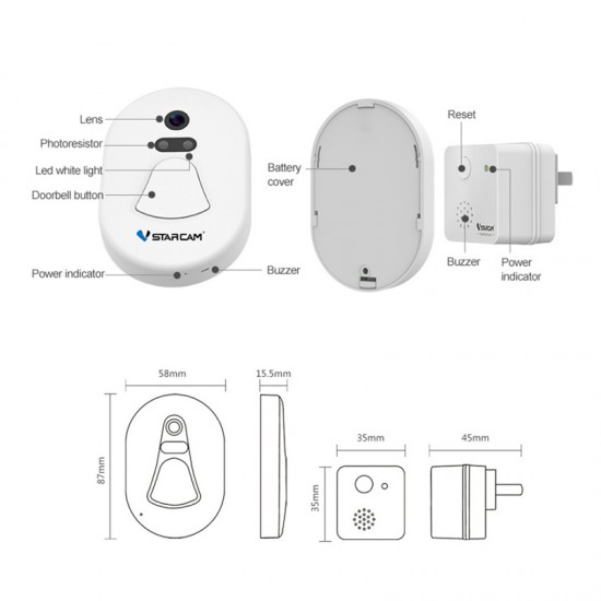 D1 Doorbell Viewer Free Cloud Storage Photo Security D1 Doorbell Viewer Free Cloud Storage Photo Security