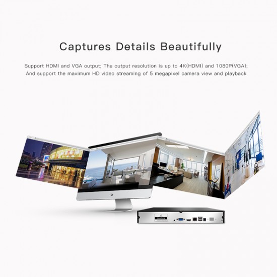 N8236 36CH NVR Audio output HD Video Recorder N8236 36CH NVR Audio output HD Video Recorder