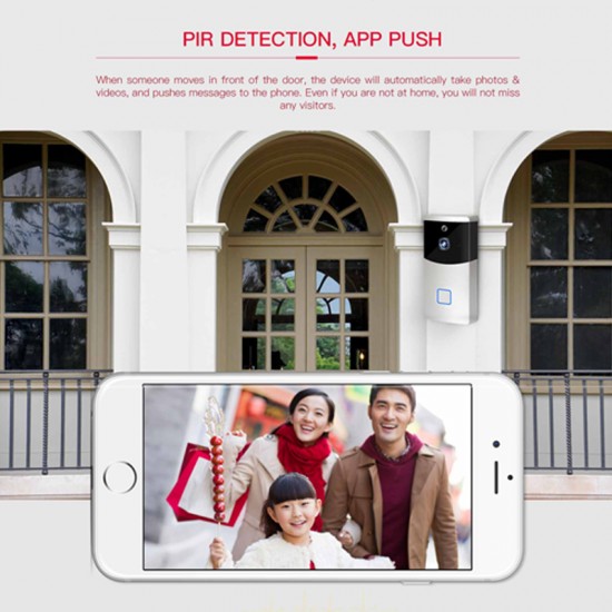 V2-Plus Smart Wi-Fi video Original Picture Doorbell V2-Plus Smart Wi-Fi video Original Picture Doorbell