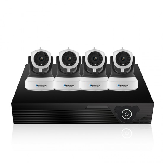 NVR N8209 + 4 PCS C7824WIP IP Camera NVR Kit NVR N8209 + 4 PCS C7824WIP IP Camera NVR Kit