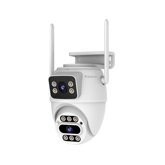 C661DR Dual Lens WiFi Outdoor 720P Security Camera with Color