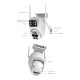 C661DR Dual Lens WiFi Outdoor 720P Security Camera with Color