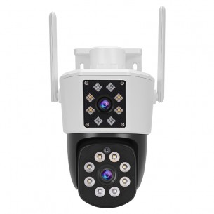 C662DR  Full Color Night Vision Dual-lens   Camera