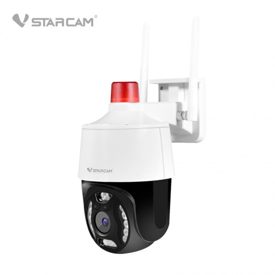 CS668 360° PTZ Wireless Spotlight Outdoor Camera