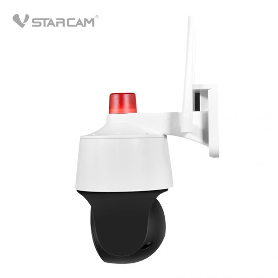 CS668  WiFi 360° PTZ Spotlight Outdoor Camera