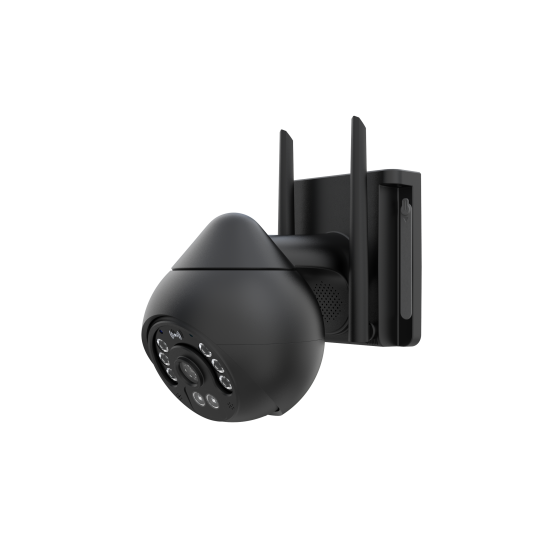 CS69Q WIFI Full Black 1440P Outdoor Security Camera with High